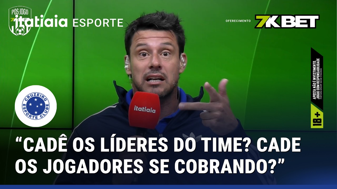 'ESTAMOS SEM COMANDO': FABRÍCIO GUERREIRO SOBE O TOM SOBRE ATUAÇÃO DO CRUZEIRO NA ARENA DA BAIXADA