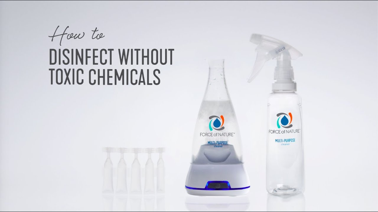How to Make Force of Nature Multi-Purpose Cleaner & Natural Disinfectant with Hypochlorous Acid