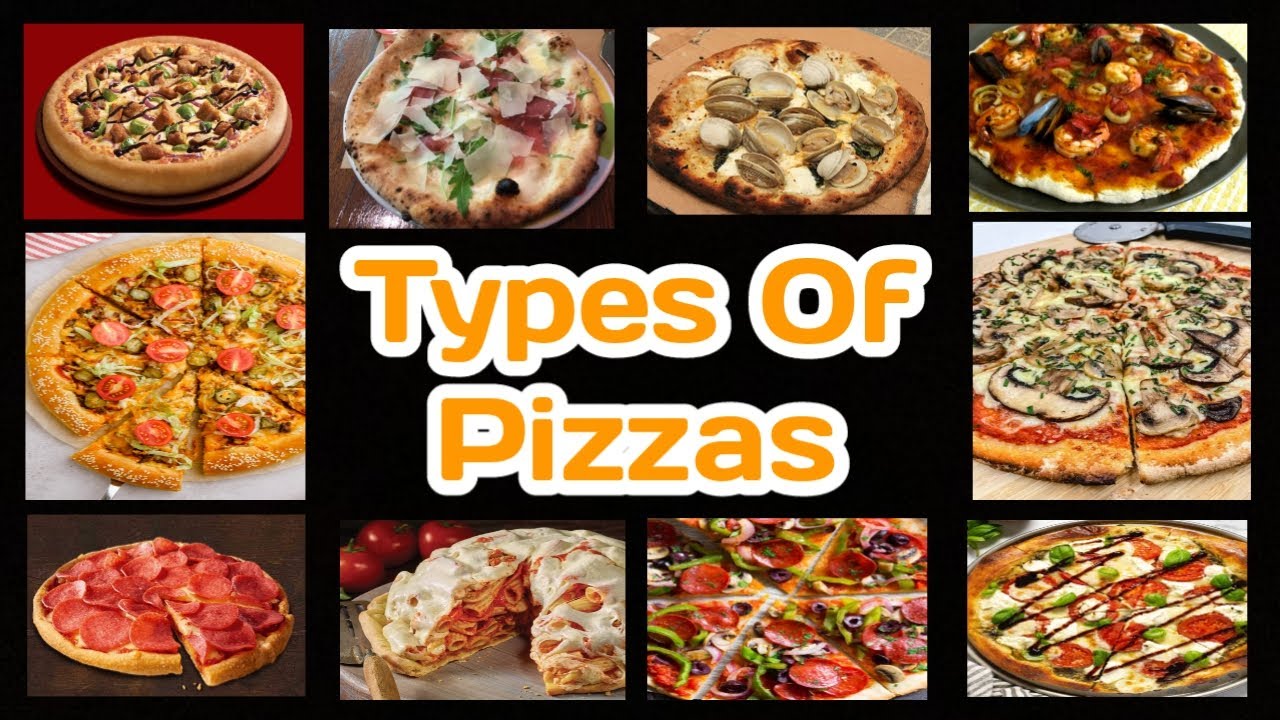 Types Of Pizza Names With Images|Types Of Pizza Flavours|Types Of Pizza Toppings|
