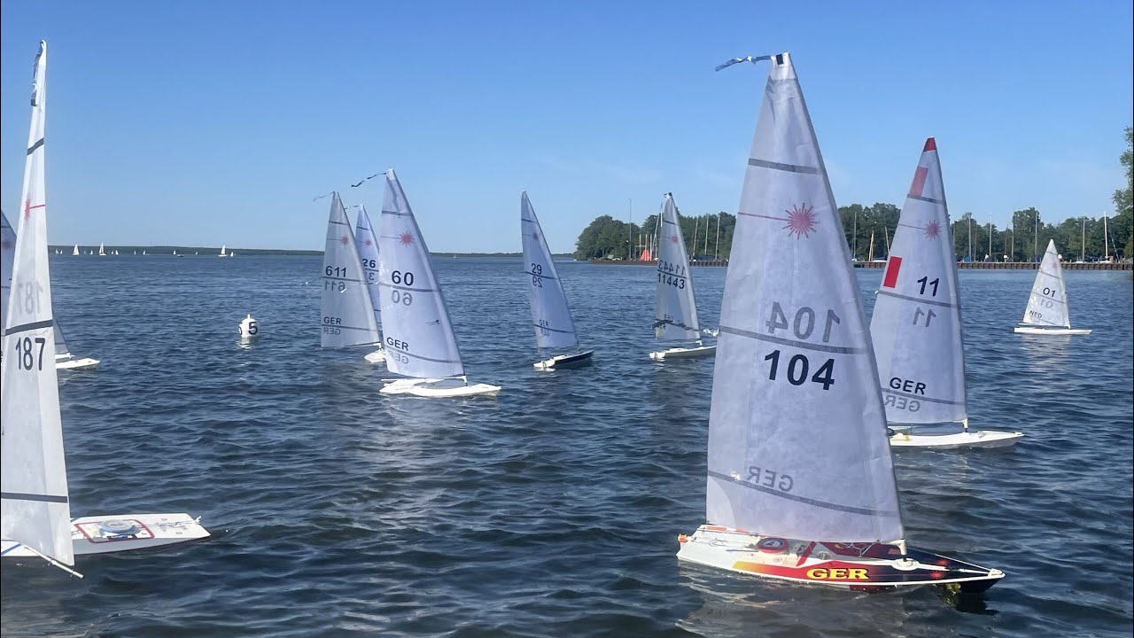 IDM RC Laser 2023 - Dt. Meisterschaft RC Regatta Segeln (DSV) - Hannoverscher Yacht-Club (Steinhude)