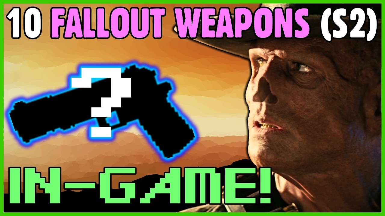 10 WEAPONS You Can ACTUALLY USE From Fallout Season 2 (+Uniques/Locations) - Caedo's Countdowns