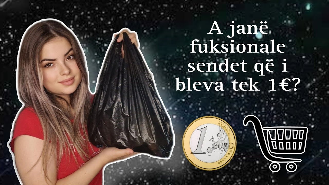 1 EURO SHOP -Çka arrita të blejë tek 1€?