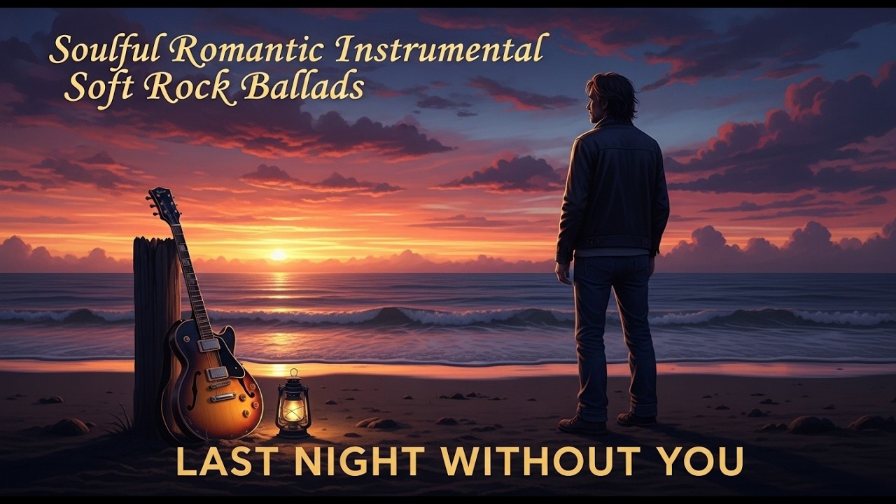 Soulful Romantic Instrumental Soft Rock Ballads - Last Night Without You