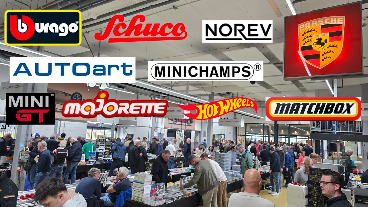 Let's search for Diecast Cars on the International Porsche collectors day! Biggest in the world 🙂☝🏻