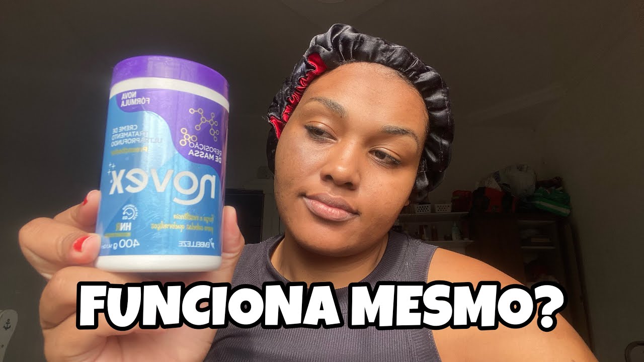 👉 USEI A MÁSCARA DE REPOSIÇÃO DE MASSA DA NOVEX E OLHA O RESULTADO REAL!