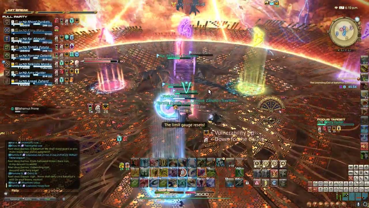 FF14 UCoB clear DNC (begins mid nael, because I saved to late) LPDU