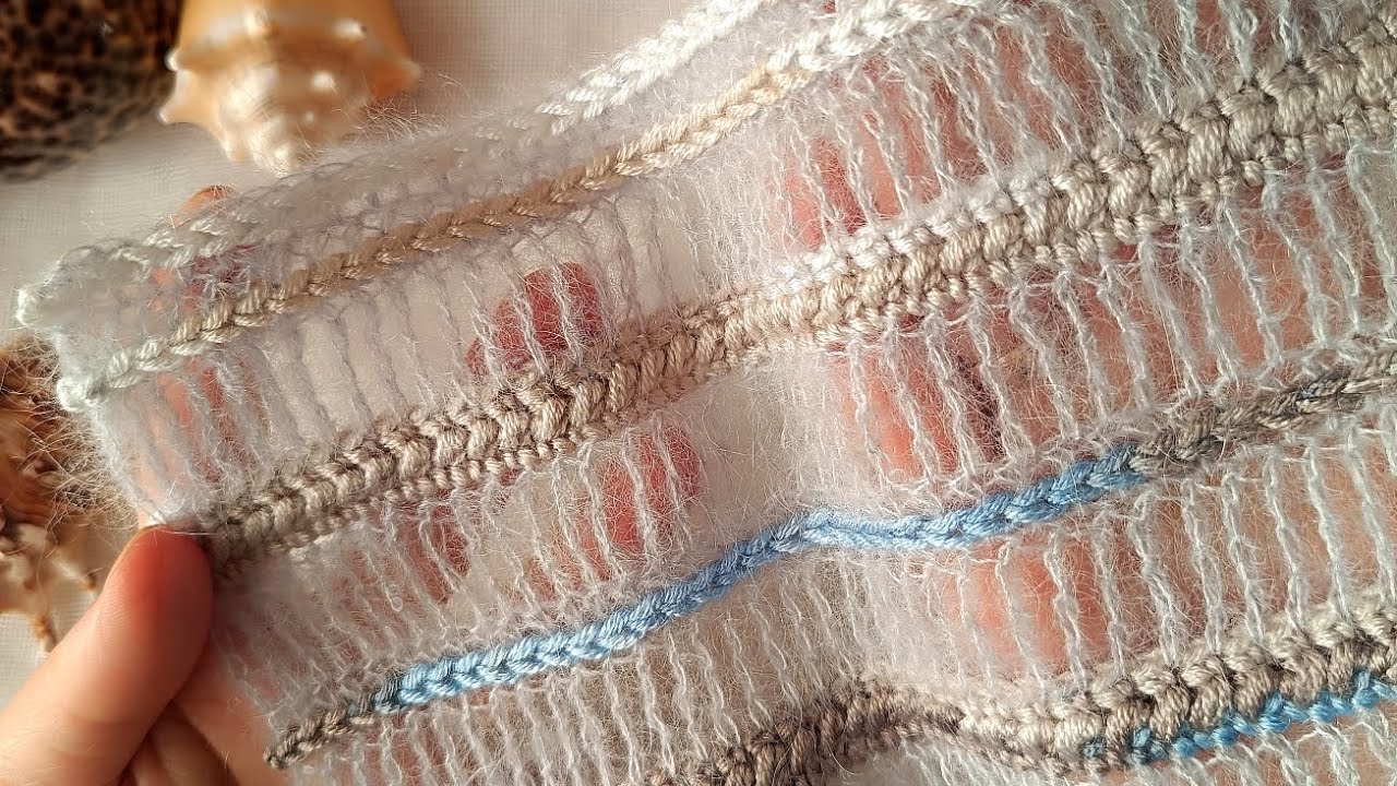 Sexy Crochet Stitch Pattern...or a cozy grandma vest - your choice!😀