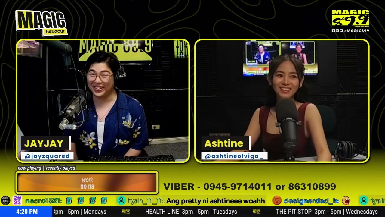 MAGIC HANGOUT with DJ JAYJAY ft. ASHTINE