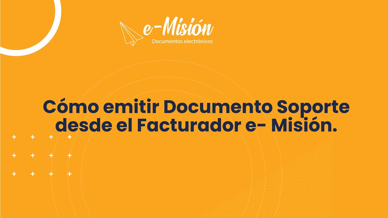¿Cómo funciona la emisión de documento soporte?