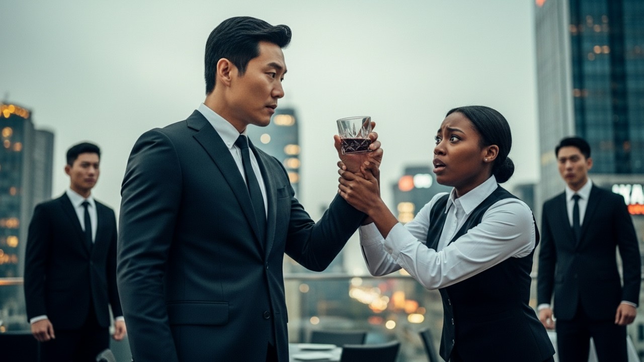 Black Waitress Heard Security Speak RUSSIAN — Warned KOREAN MAFIA BOSS: “DON’T DRINK THAT”
