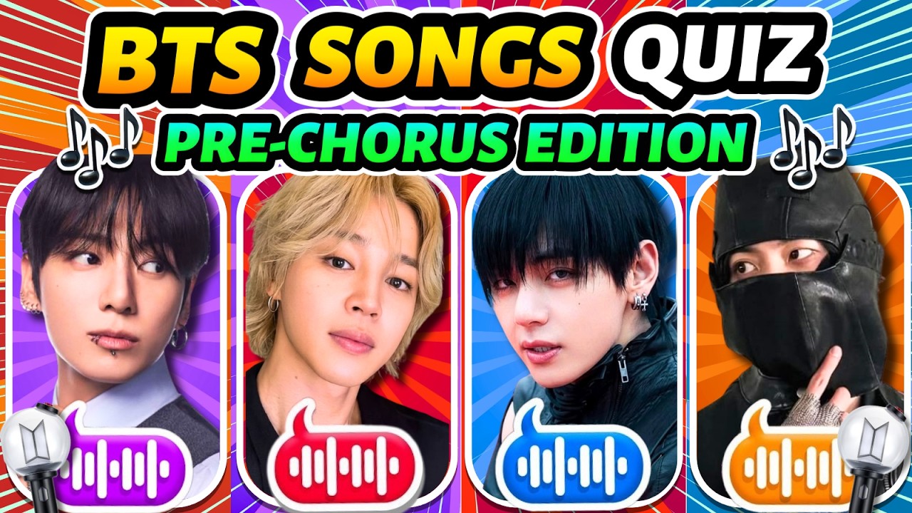 🌟 Guess 100 BTS Songs By The PRE-CHORUS 🎶 | BTS QUIZ 💜
