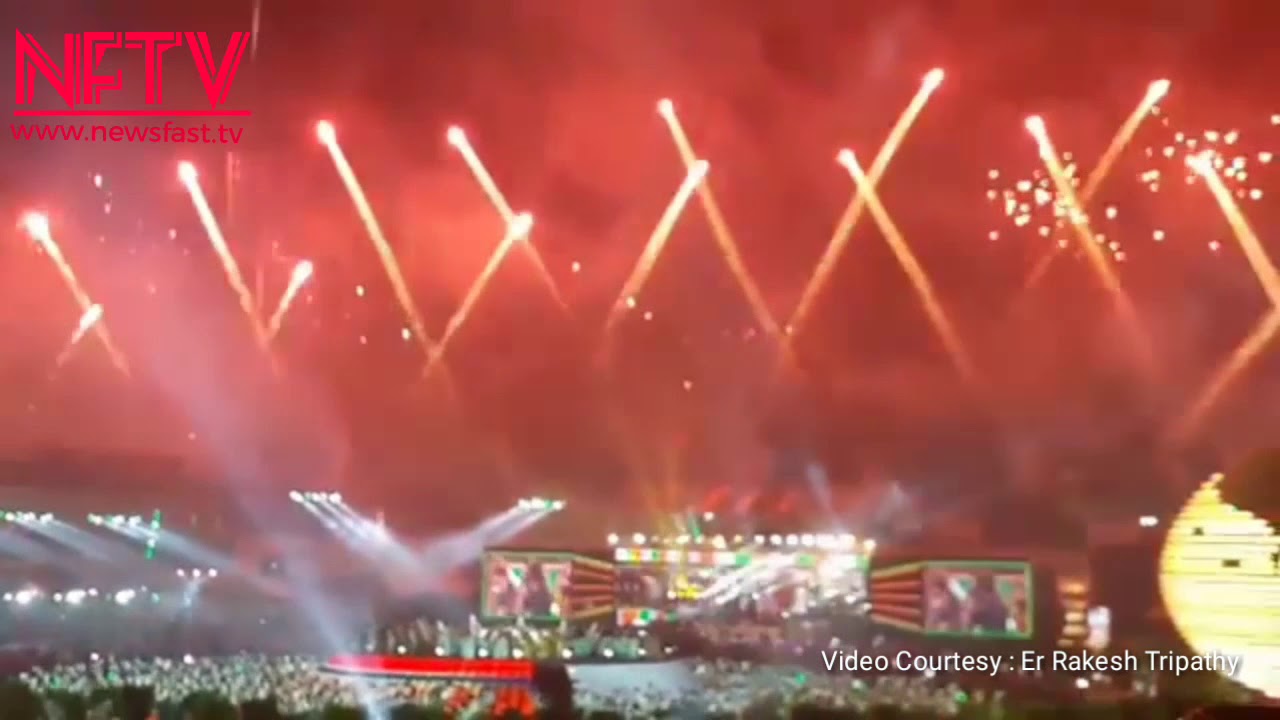 Hockey World Cup 2018 Opening Ceremony :A R Rehman Performing Jai Hind Jai India in #Bhubaneswar
