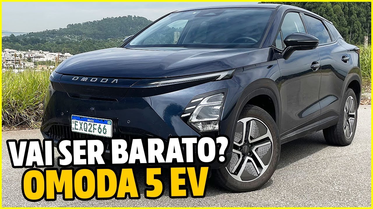 JÁ DIRIGI O NOVO OMODA 5 EV. MAIS BARATO QUE BYD E GWM! ANDA BEM? E A AUTONOMIA? CONTO A REAL
