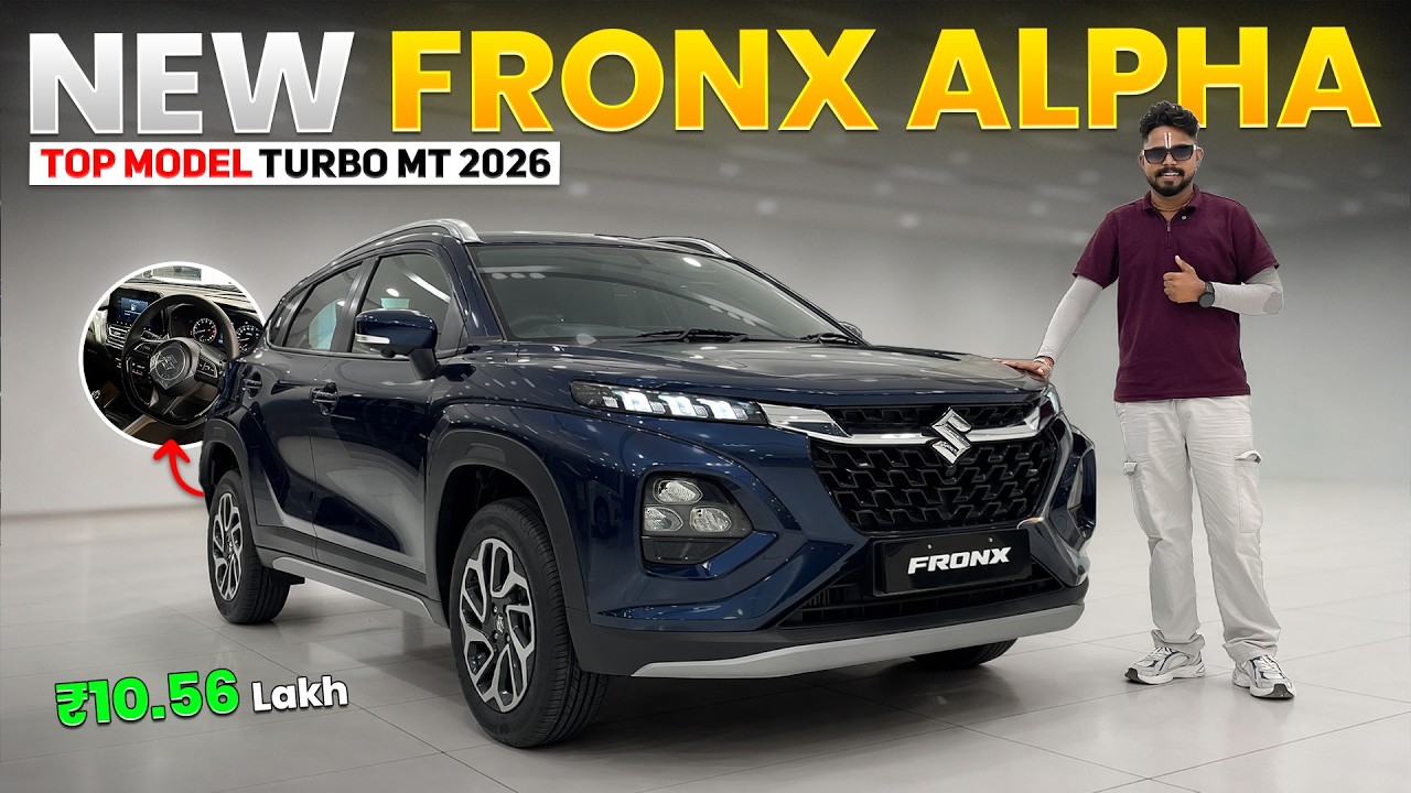 New Maruti Suzuki Fronx Alpha 2026 🔥| Featureloaded Top Model 😍 Full Review