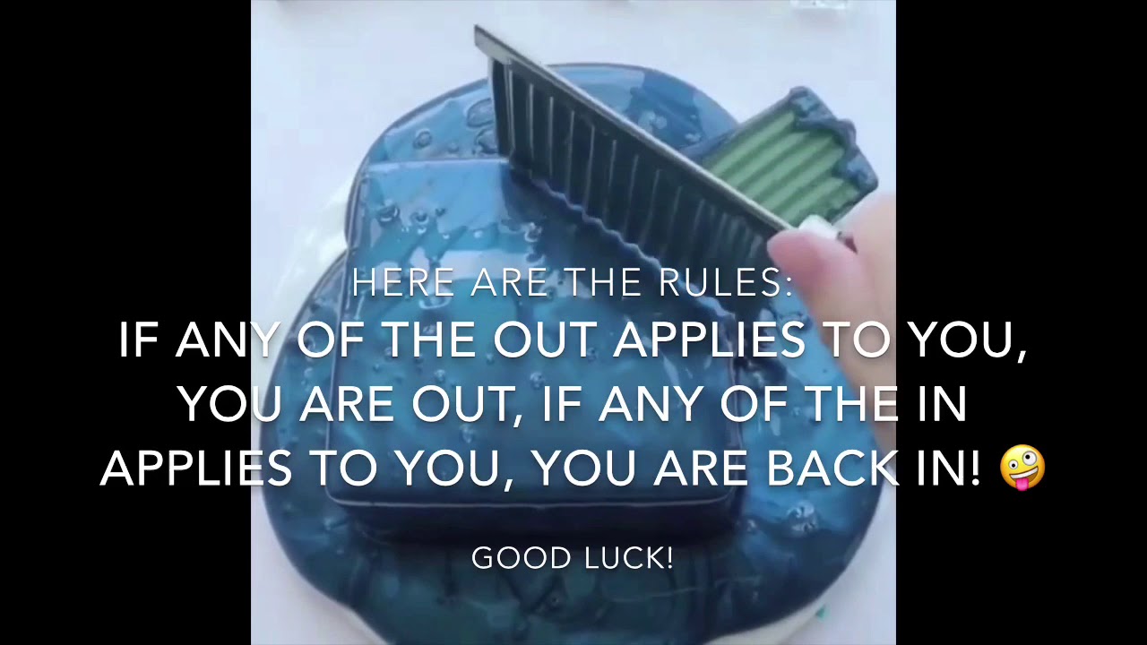 IN OR OUT SLIME GAME! EASY VERSION!!