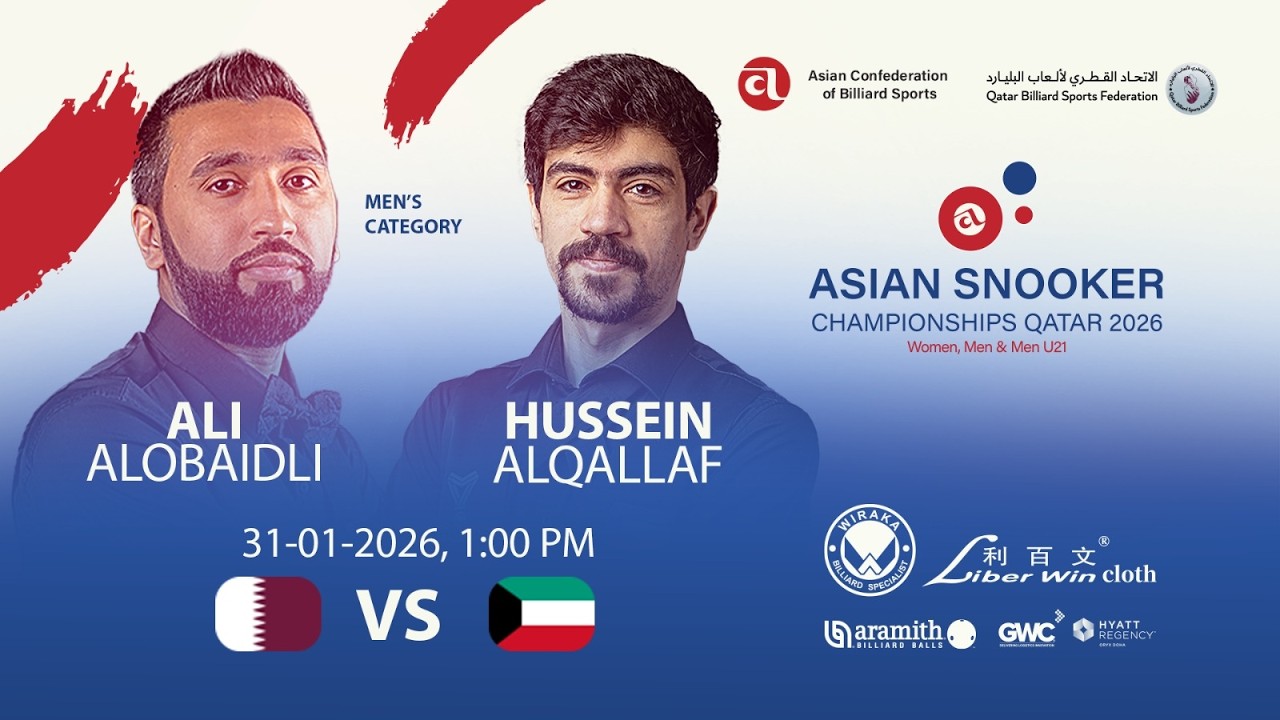 Asian Snooker Championships 2026 - Men