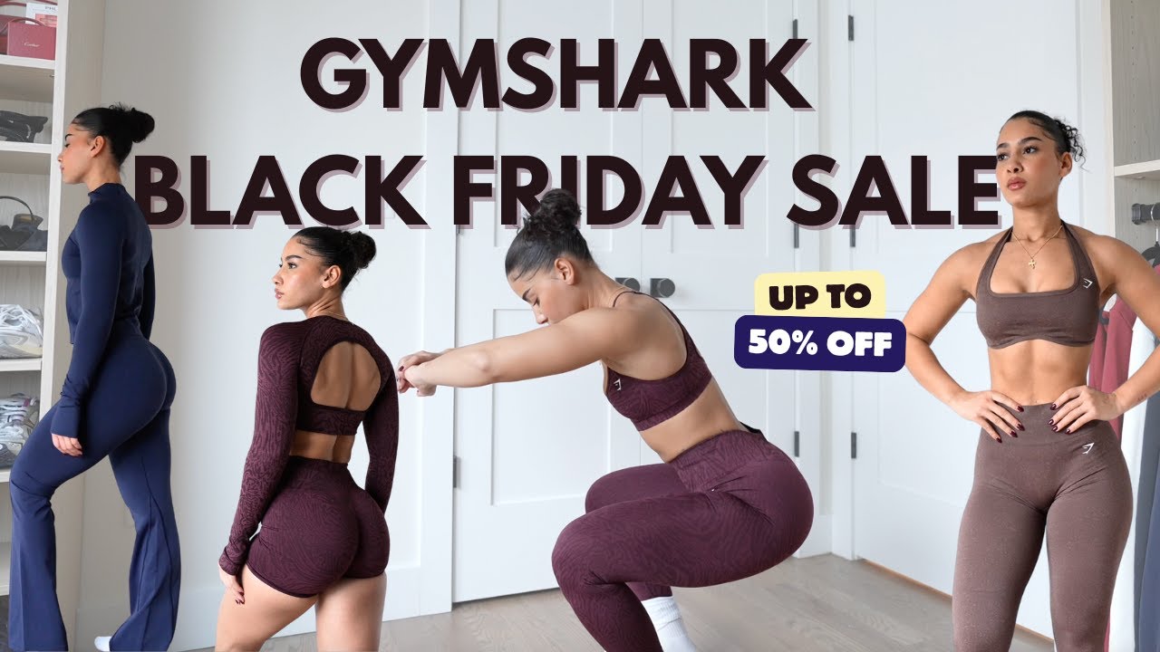 Распродажа Gymshark в Черную пятницу: примерка | must-have + лучшие предложения