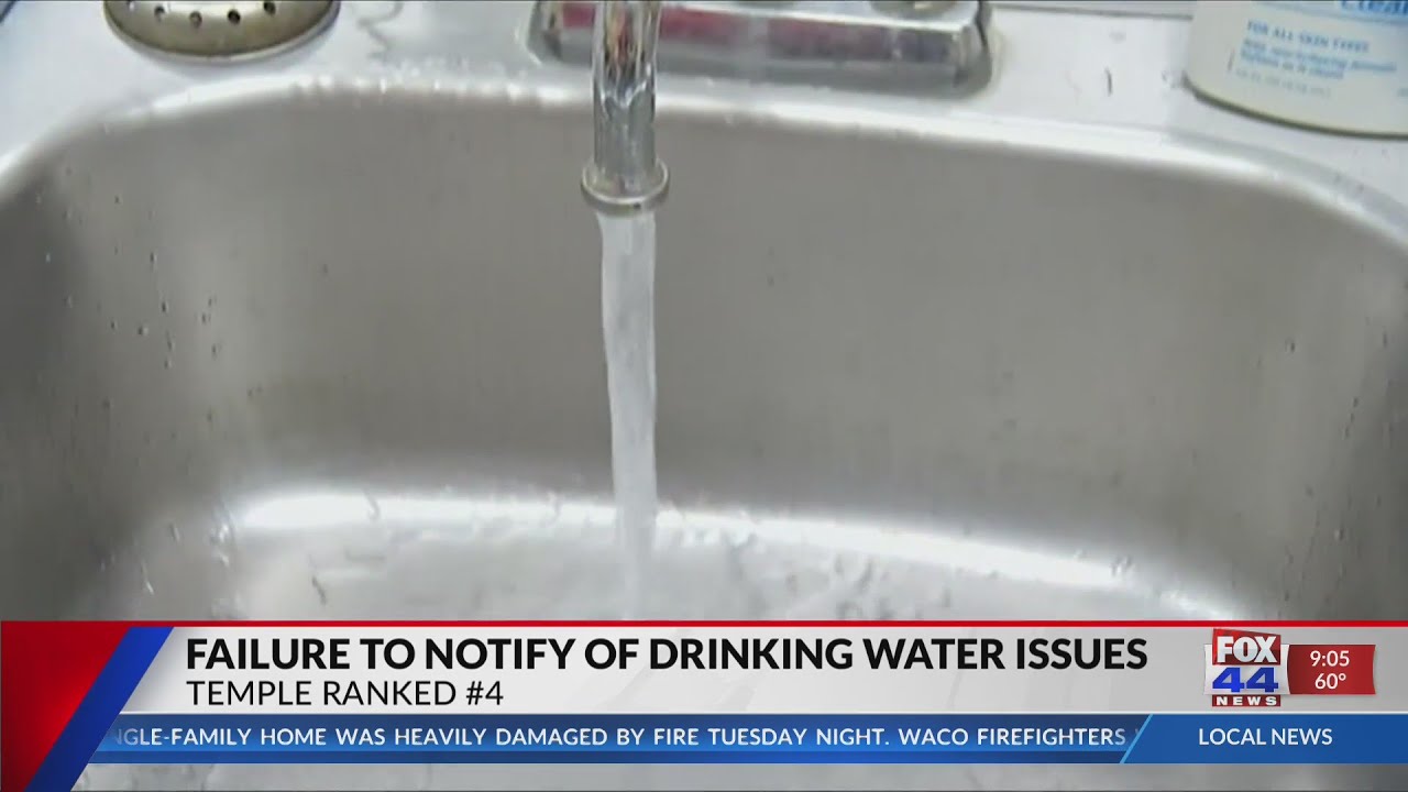 Failure to Notify of Drinking Water Issues
