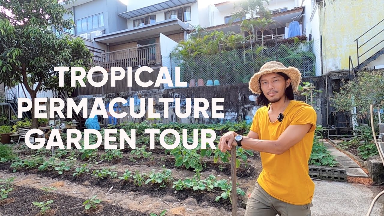 Tropical Permaculture Garden Tour with Marcus Koe | Community Gardens in Singapore