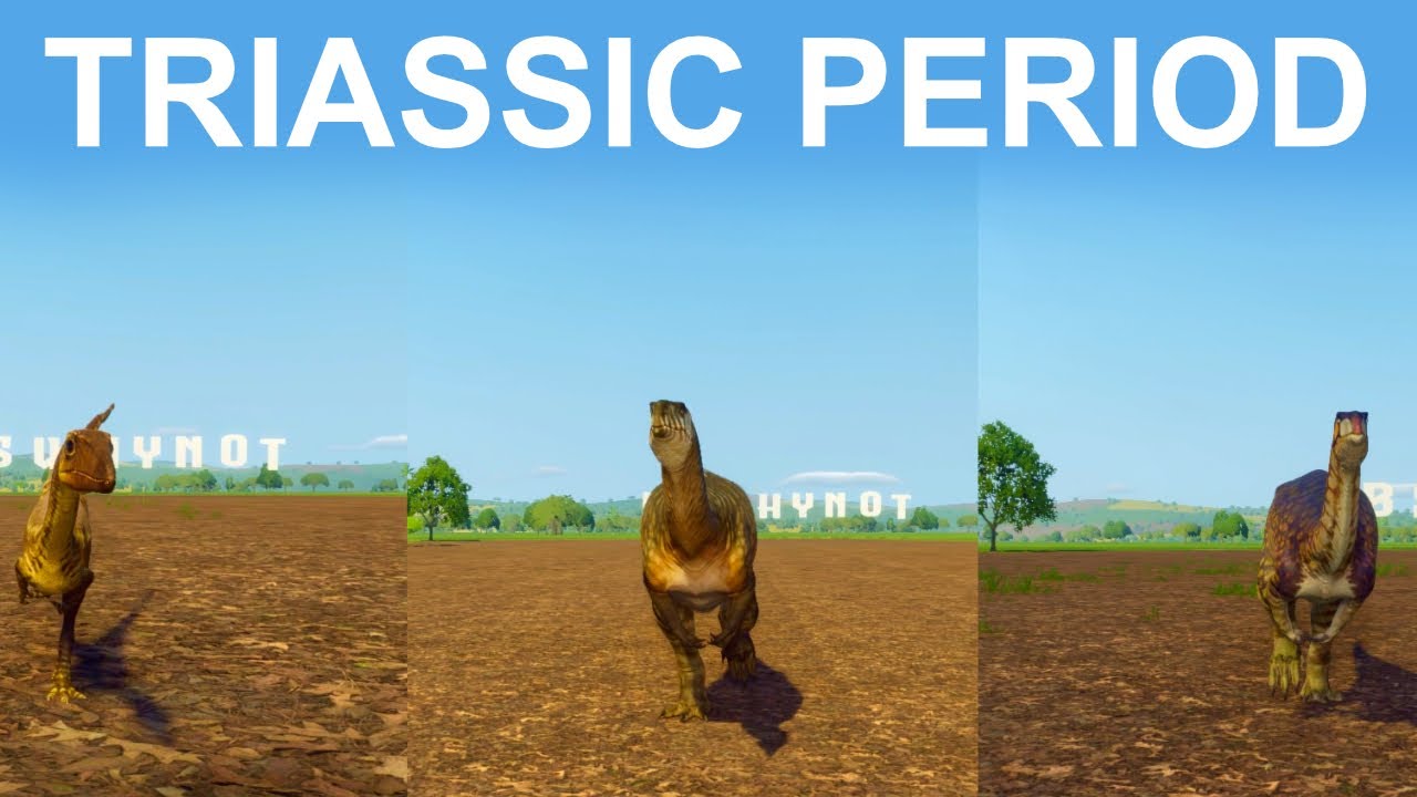Гонки на скорость среди динозавров триасового периода в доисторическом царстве включали в себя Pl...