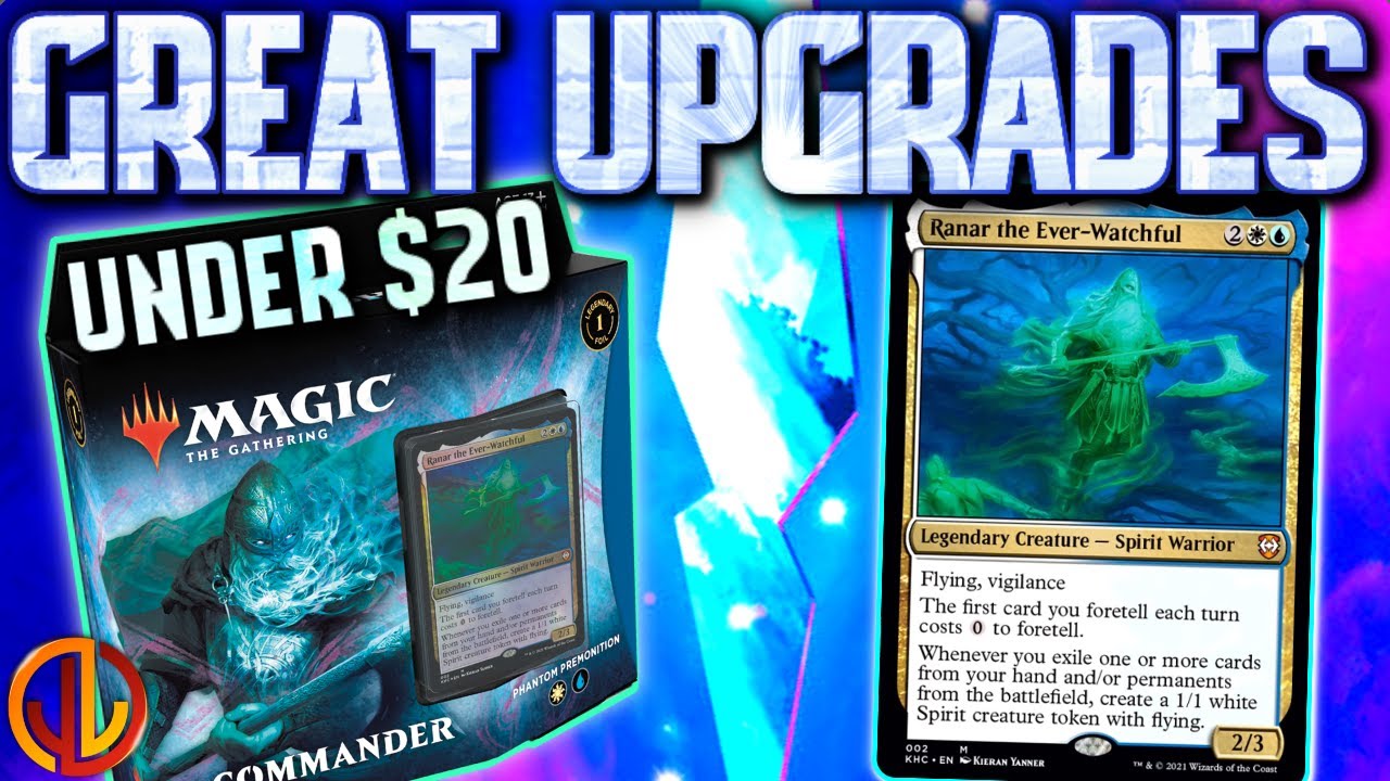 Phantom Premonition Upgrade | 10 Cards to Replace for Under $20  [Kaldheim Commander Precon Deck]
