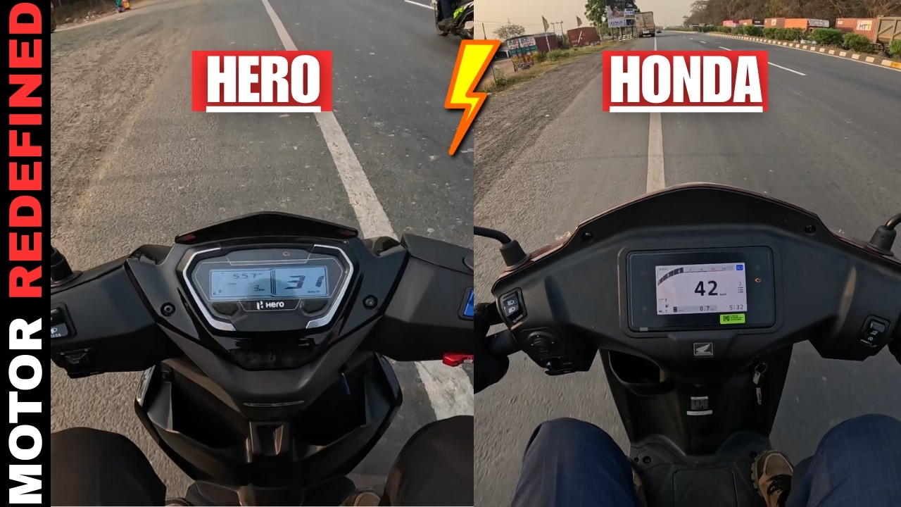 New 2026 Hero Xoom 110 Vs Honda Activa 110 Ride Comparison | Hero Vs Honda.