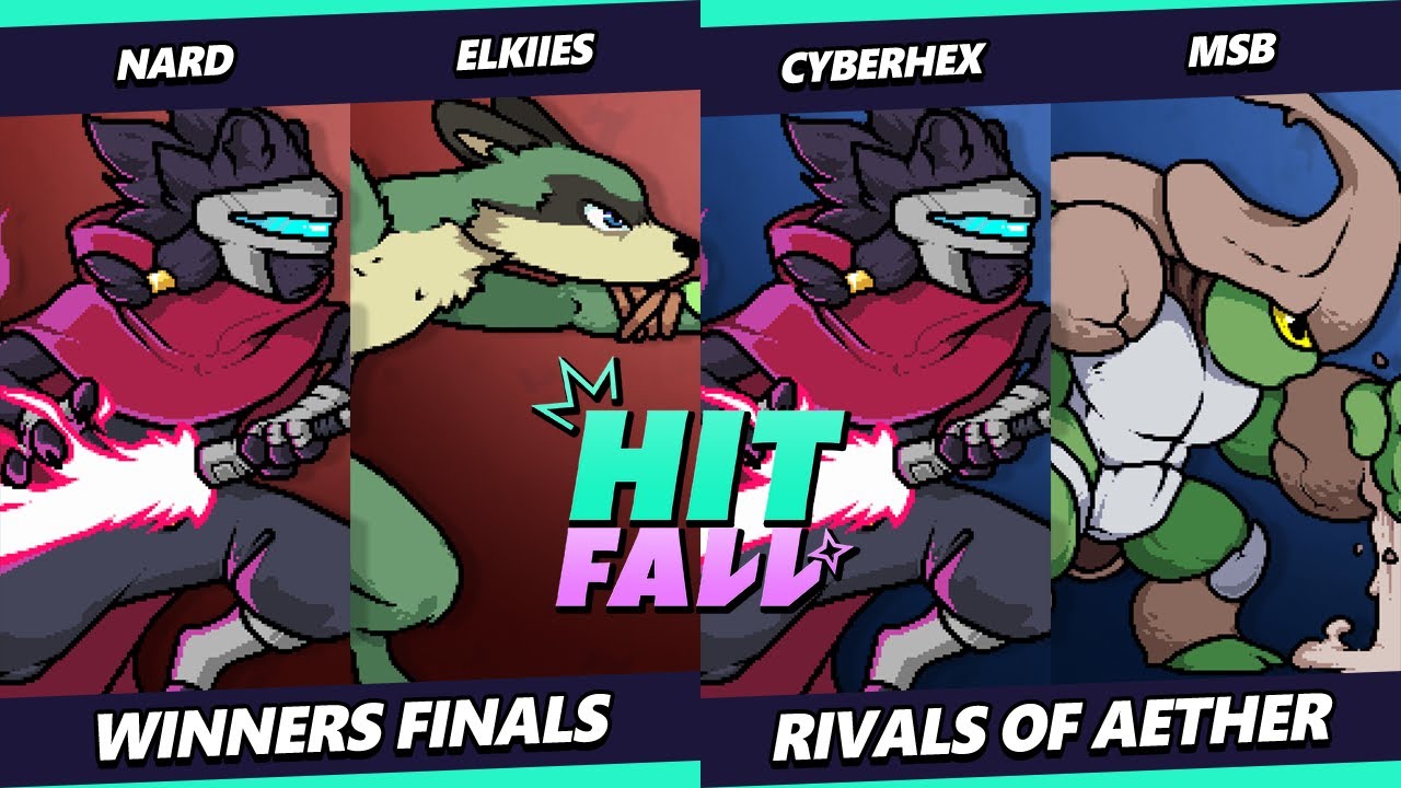 Hitfall 3 WINNERS FINALS - nard & elkiies Vs. CyberHex & MSB - Rivals 2