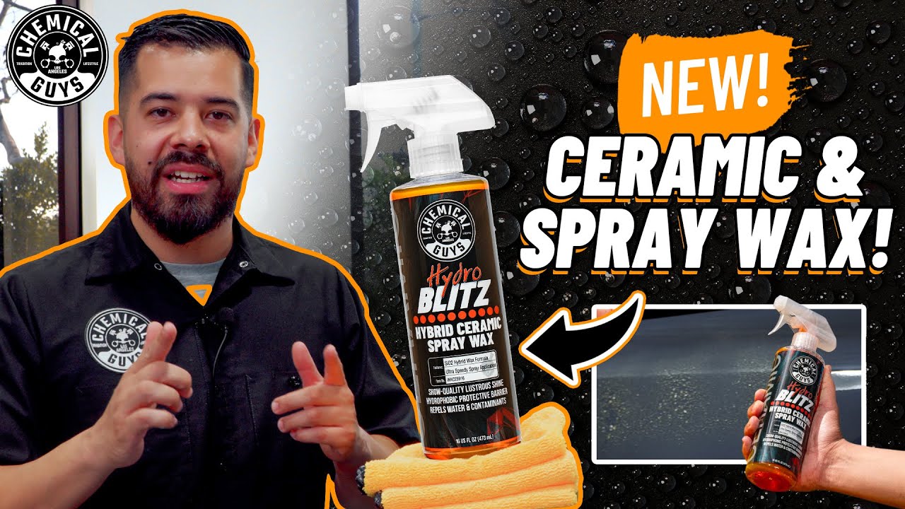 New Product: How to Apply a Ceramic and Wax at the Same Time! - HydroBlitz Ceramic Coating Spray Wax