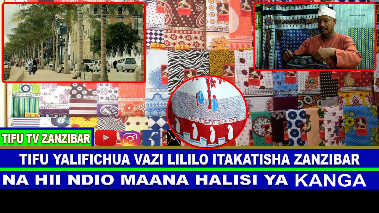 🔴HII NDIO MAANA HALISI YA KANGA ZANZIBAR