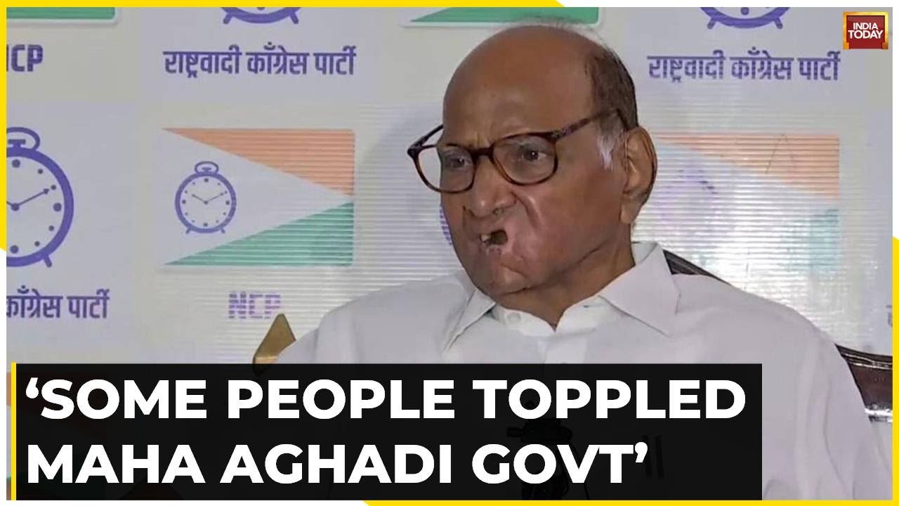 Sharad Pawar Hits Out At BJP Over Maha Coup Says Some People Toppled Maha Aghadi Govt