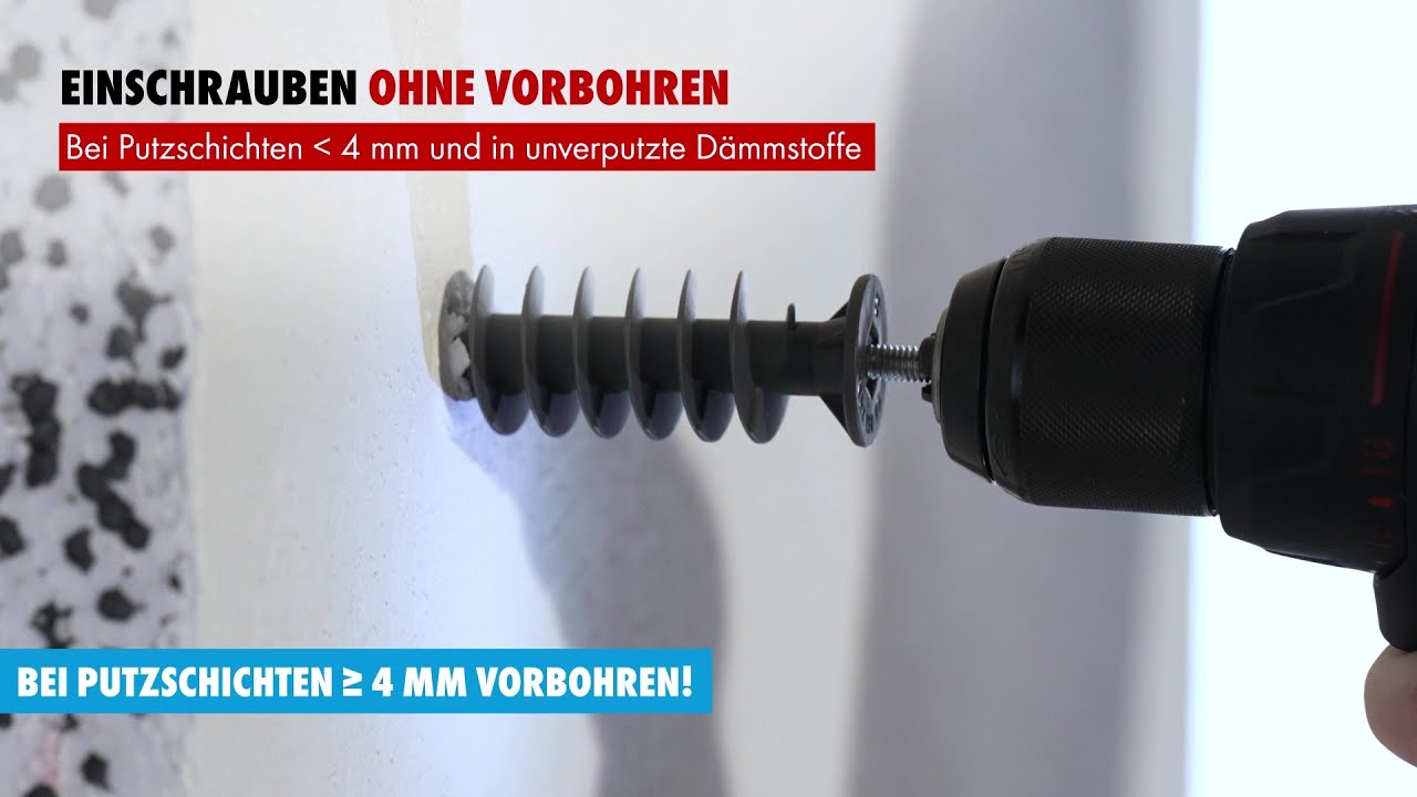 WÜRTH AT WORK – Isolierdübel SHARK® ISO