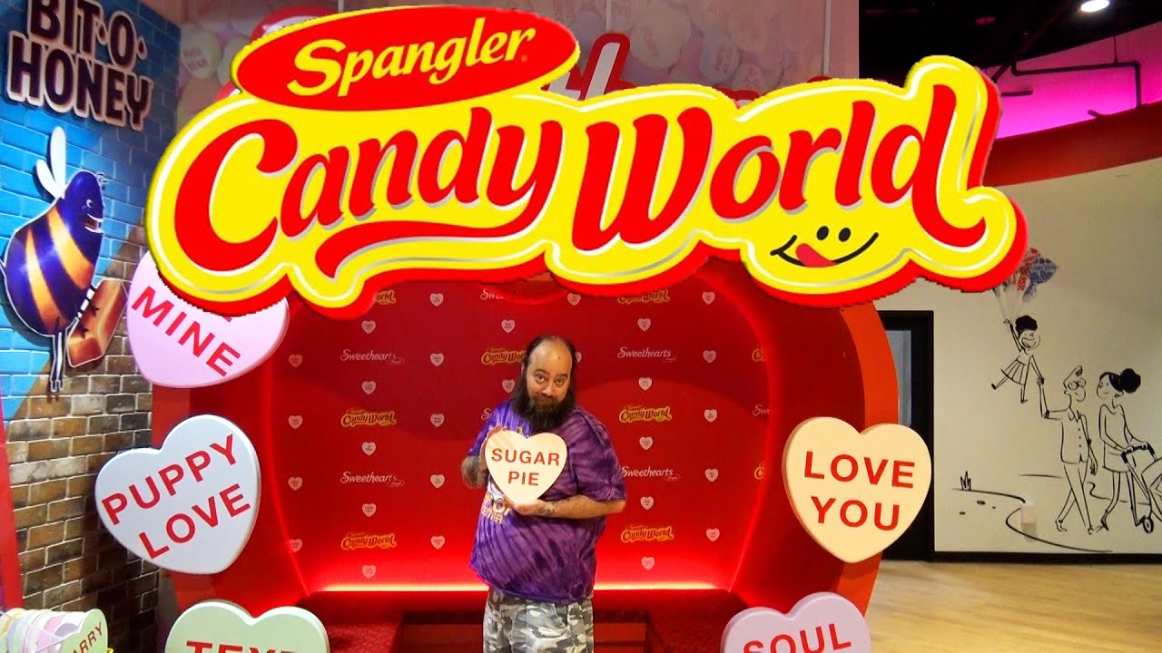 Spangler Candy World - Lollipop Water Tower - Bryan Ohio - Is Joe a Dum-Dum?