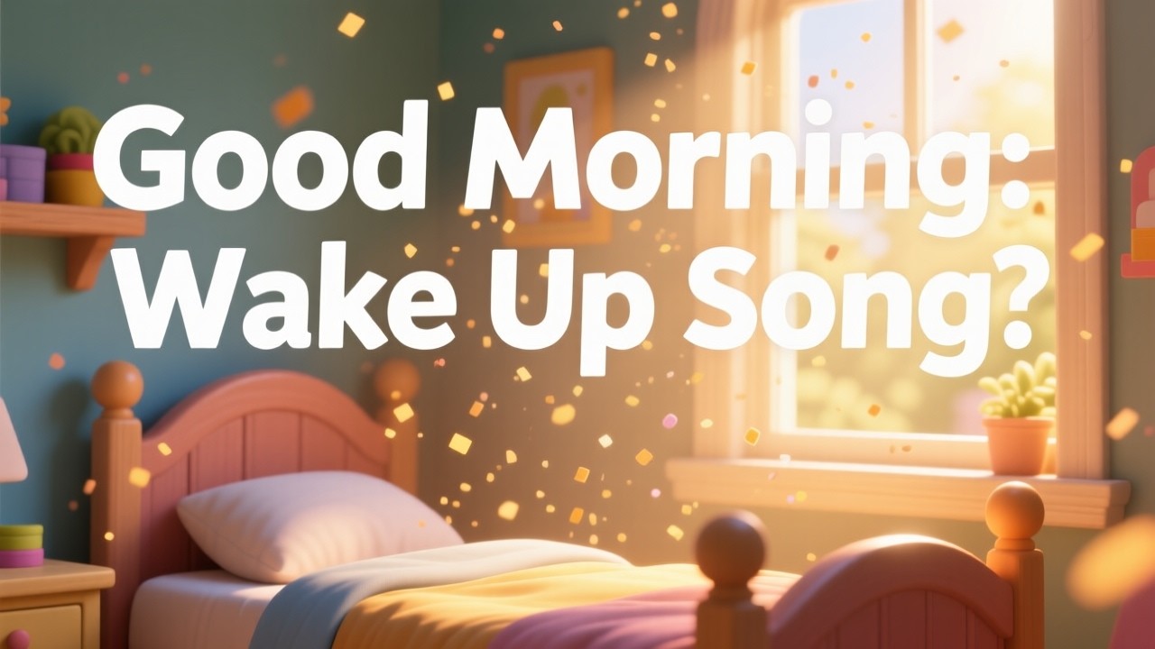 Good Morning, Sunshine! ☀️ | Kids Morning Routine Song | Preschool Sing-Along