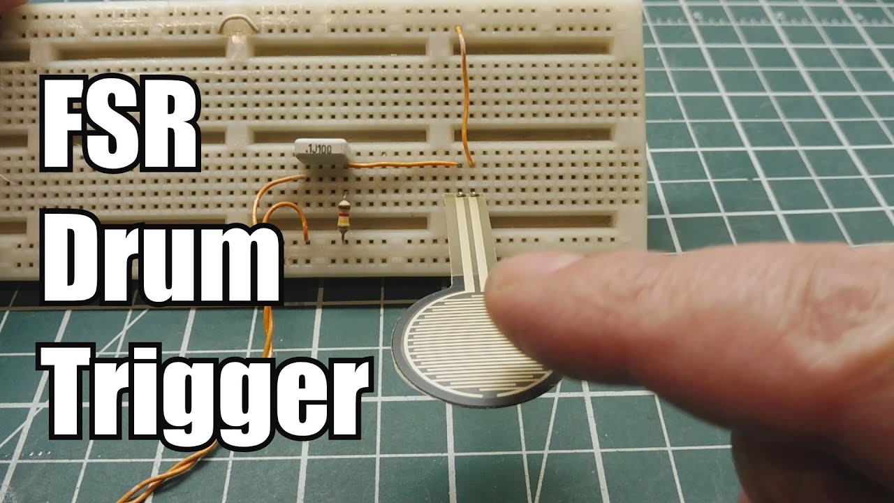 Force Sensing Resistor Drum Trigger