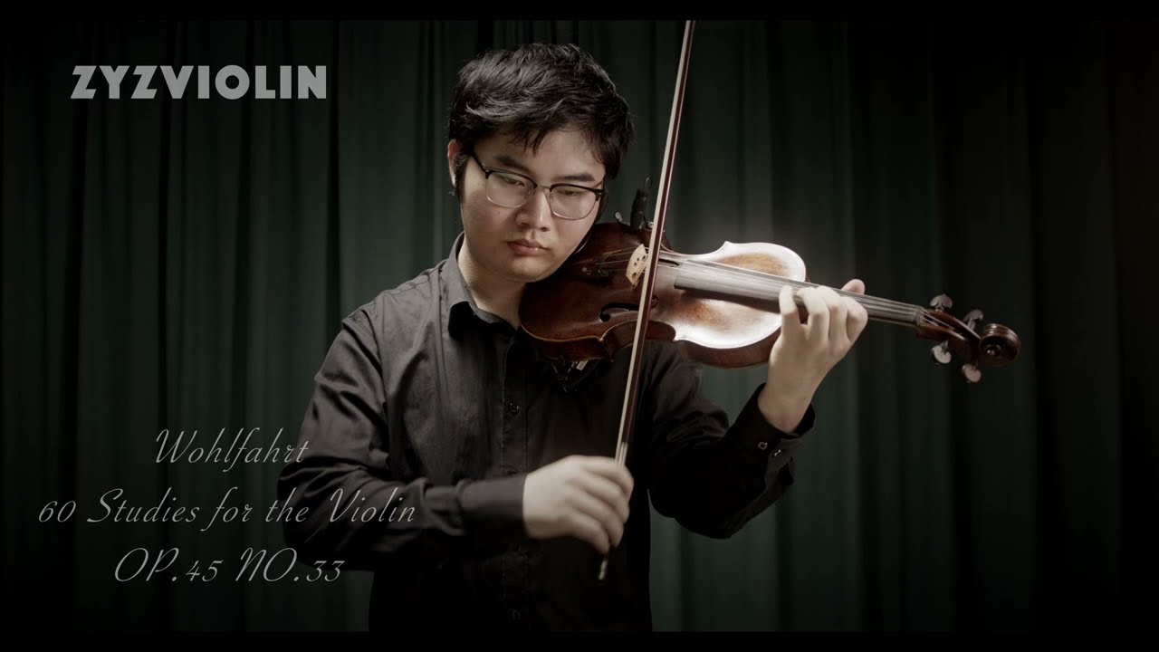 Franz Wohlfahrt: 60 Violin Etudes Op.45  No. 33