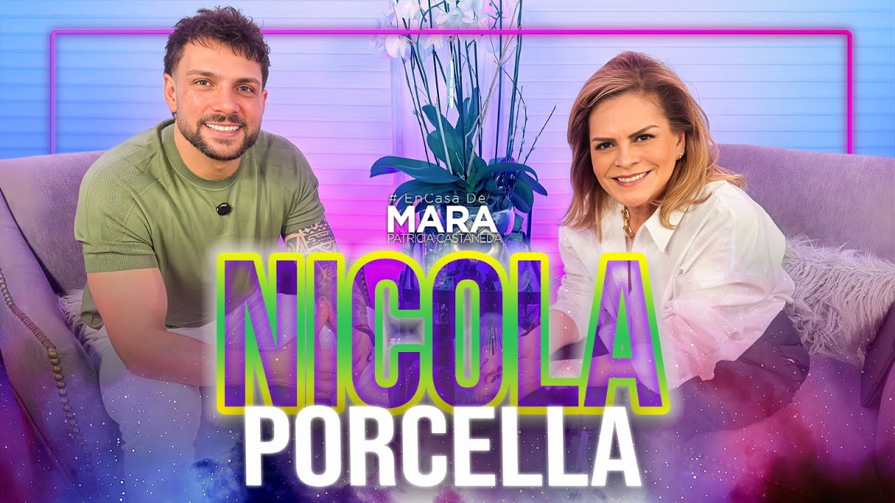 NICOLA PORCELLA: Del PEOR momento de su VIDA al ÉXITO en la TV MEXICANA | #encasademara