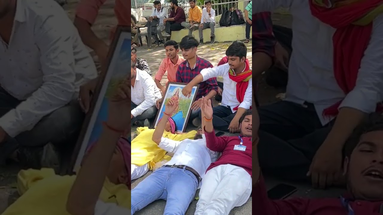 PROTEST IN LUCKNOW UNIVERSITY 🔥
