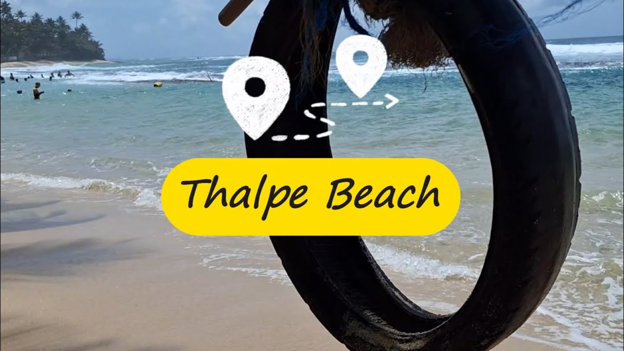 Thalpe Beach #travelinza #thalpe #beach 🩳🌊🇱🇰