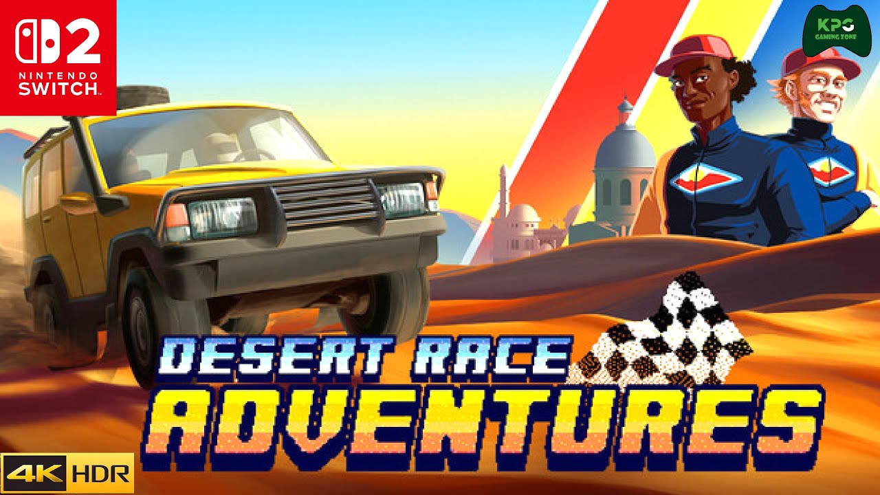 Desert Race Adventures - Gameplay 4K 2160p 60FPS Ultra HD