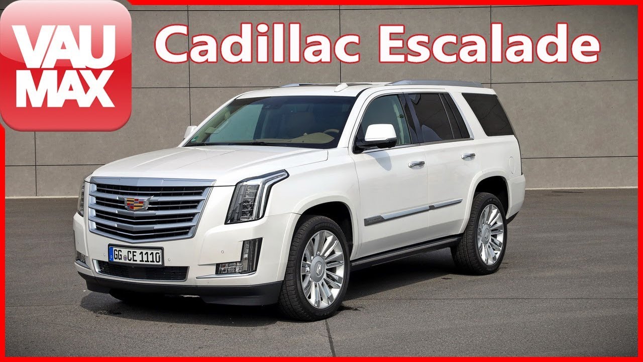 2018 Cadillac Escalade im Fahrbericht / Review / Kaufberatung / Tipps / VAU-MAX.tv