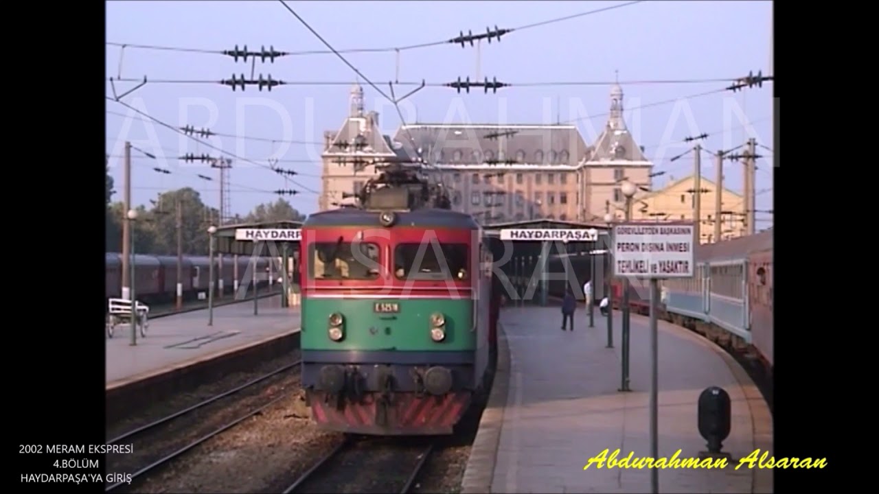 2002 MERAM EKSPRESİ 4.BÖLÜM HAYDARPAŞA'YA GİRİŞ  (Kızıltoprak , Söğütlüçeşme, Haydarpaşa)