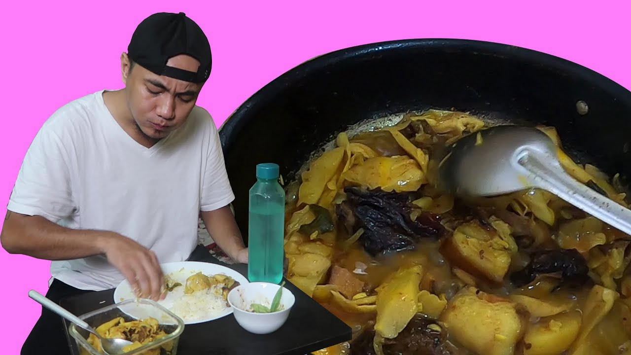 Smoke PORK With BAMBOO shoot (SUBTITLE)