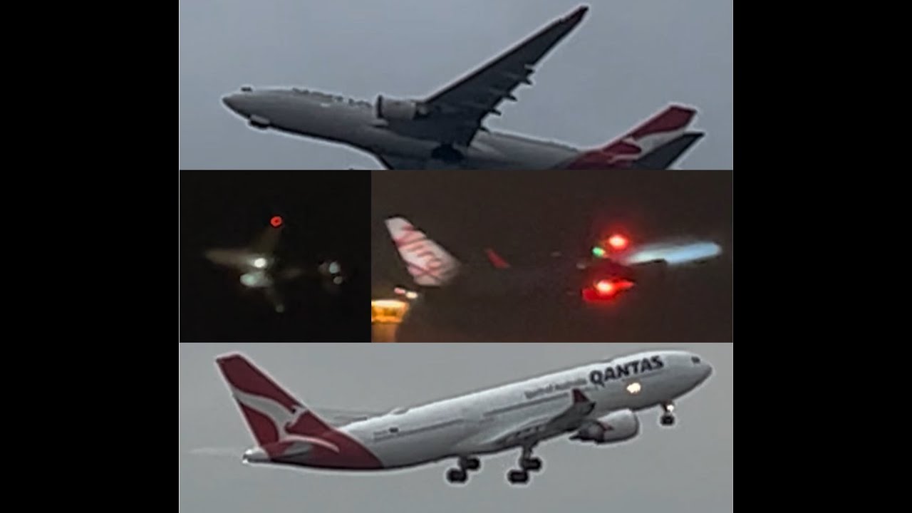 Planespotting at Sydney Airport - N/S runway activities - 25 August 2024