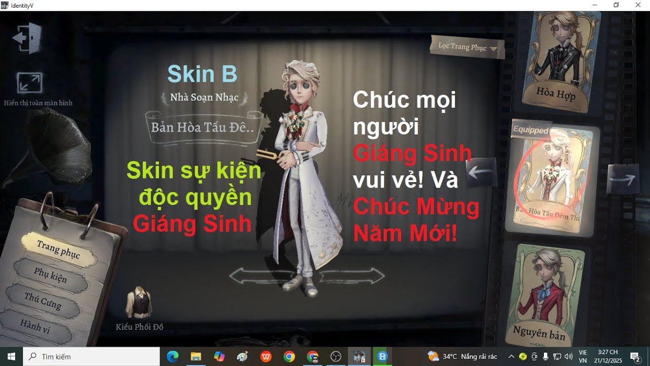 Identity 5 - Review skin B 