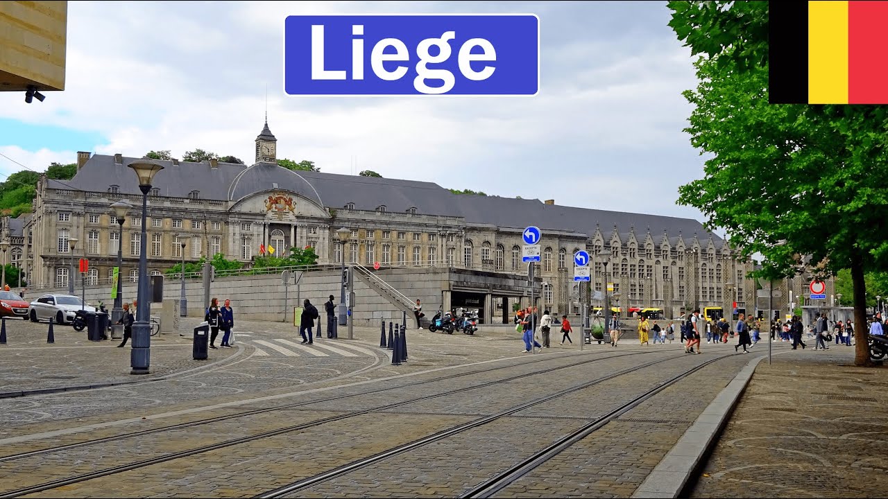 🇧🇪 Belgium, Liege Walking Tour 2025【4K】