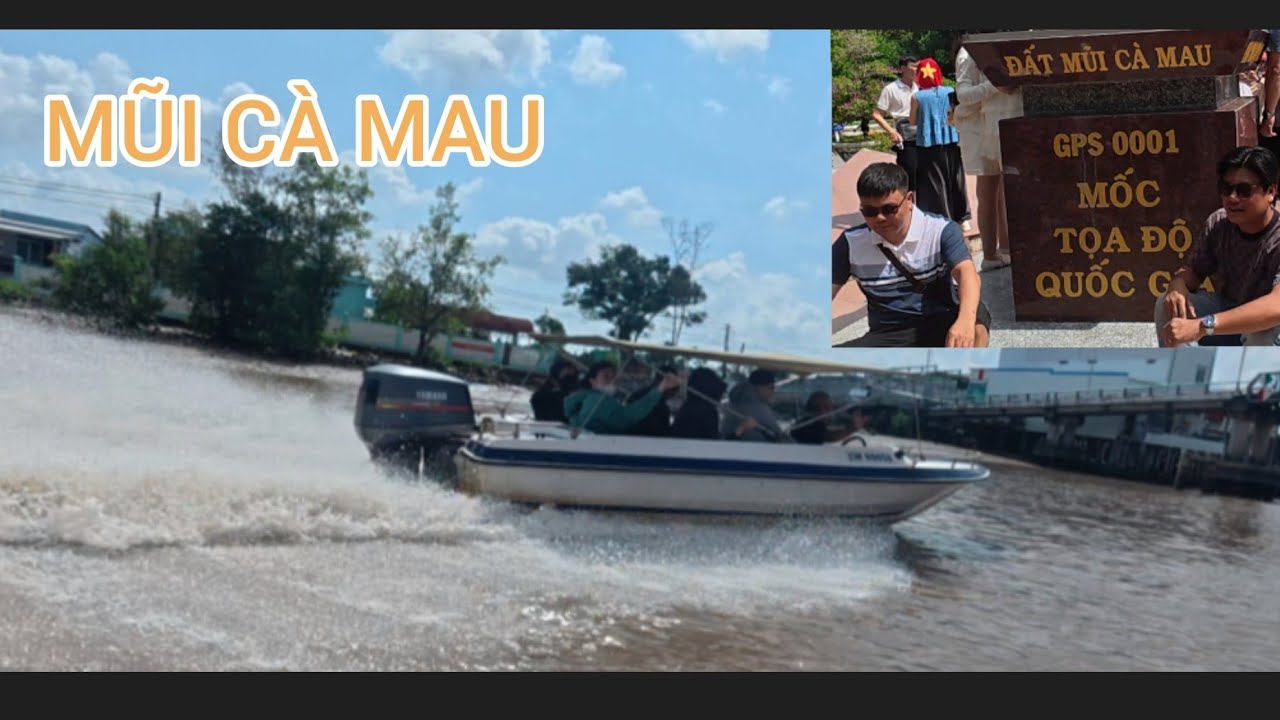 Du lịch Mũi Cà Mau, Cột Móc 0001 Đất Mũi 