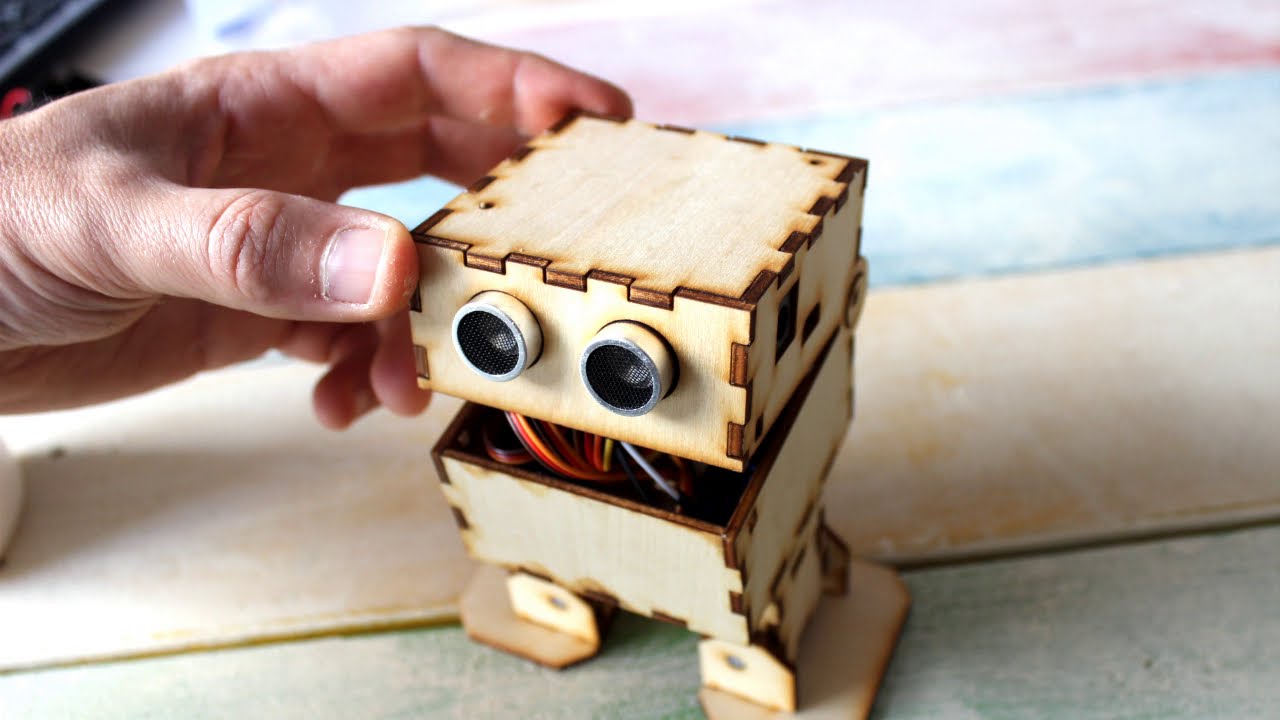 Building Otto DIY LC (Laser Cut) Robot