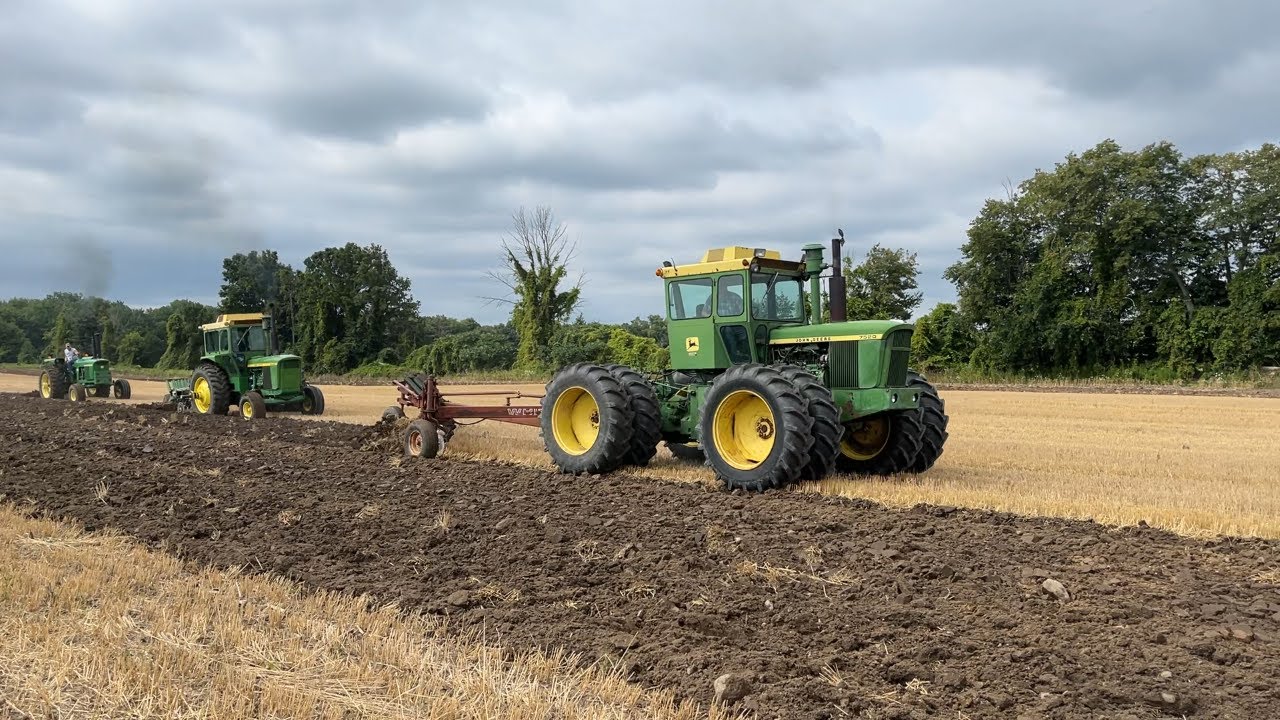 Classic Tractors Working Around the Farm