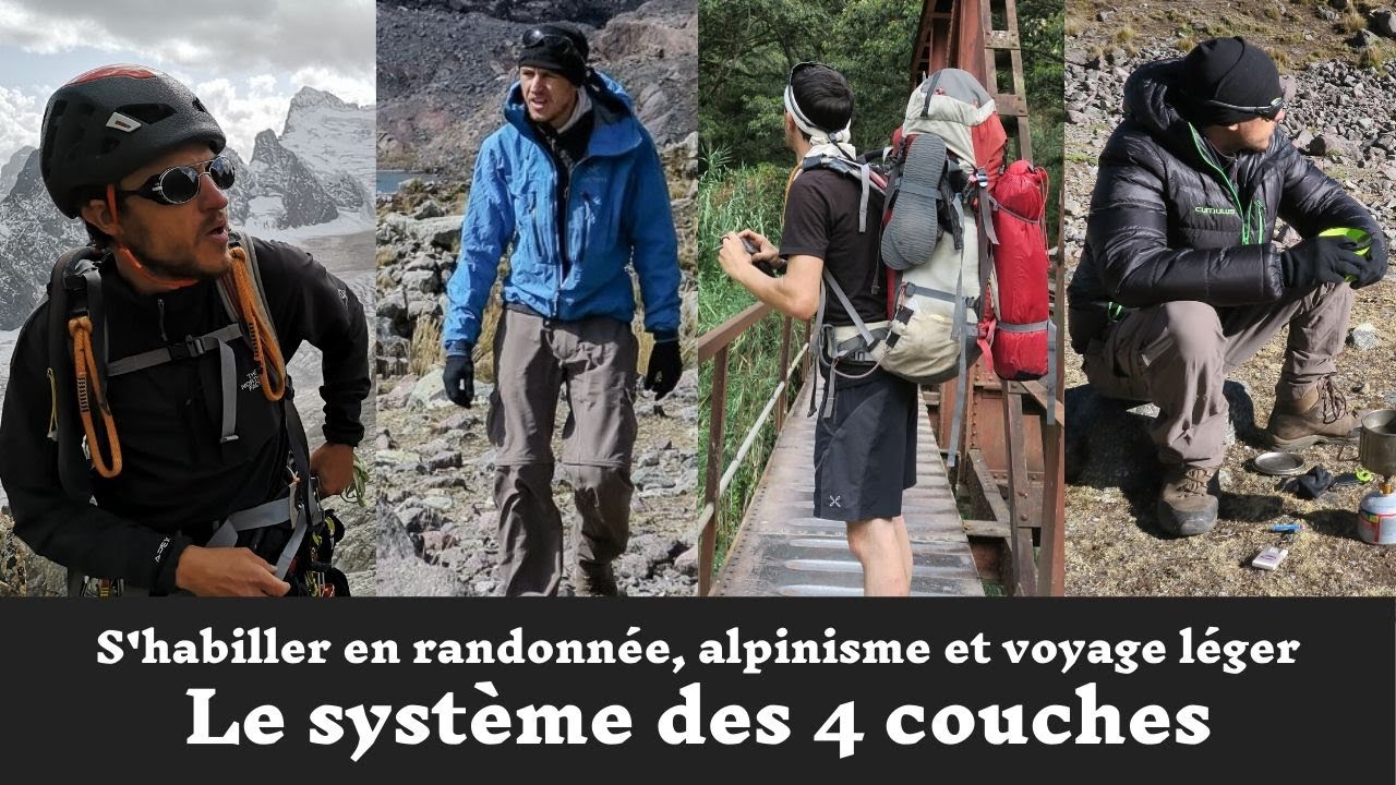 Comment s'habiller en randonnée, alpinisme et voyage léger