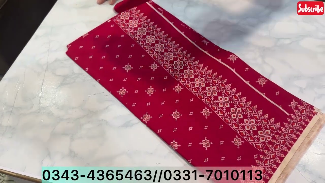 Bin Saeed Lawn 3pc / Original brand Bin Saeed Stock / new Designs 